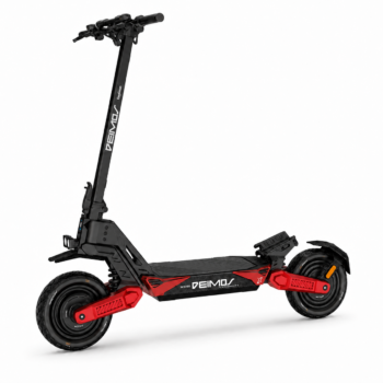 Patinete eléctrico Ecoxtrem Deimos Dual DGT Negro Rojo