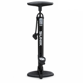 Inflador de pie SUNIK con manómetro
