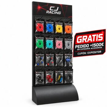Expositor metálico de ganchos - CJ Racing